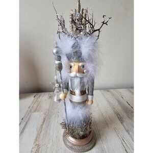 Kurt adler Holly nutcracker Hollywood glitter Castle Xmas decor vintage KSA star